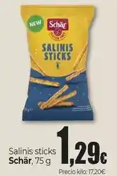 Unide Market Schär - salinis sticks oferta