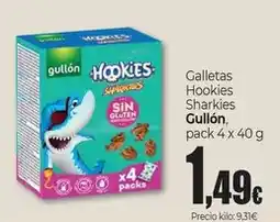Unide Market Gullón - galletas hookies sharkies oferta
