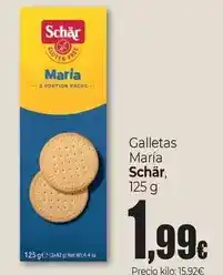 Unide Market Schär - galletas maria oferta