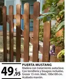 CMB Bricolage Puerta mustang oferta
