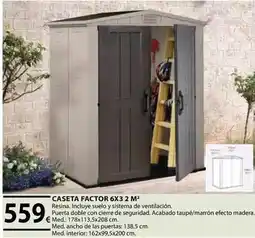 CMB Bricolage Caseta factor 6x3 m2 oferta