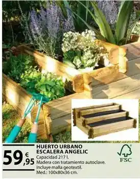 CMB Bricolage Huerto urbano escalera angelic oferta