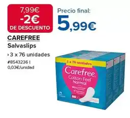 Costco Carefree - salvaslips oferta