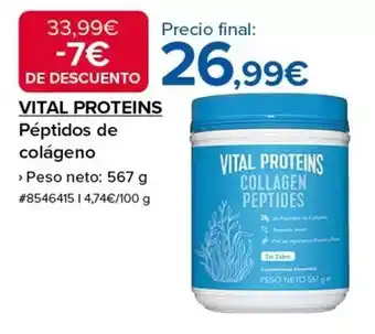 Costco Vital - peptidos de colageno oferta