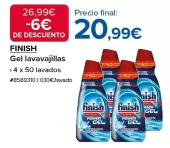 Costco Finish - gel lavavajillas oferta