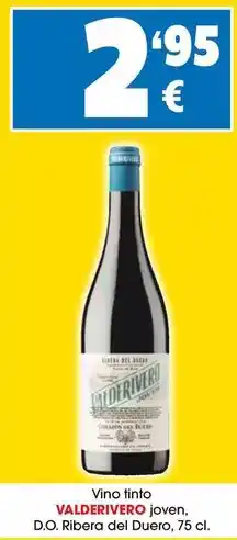 TOP Cash & Carry Valderivero - vino tinto joven d.o. ribera del duero oferta