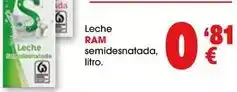 TOP Cash & Carry Ram - leche semidesnatada oferta