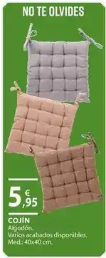 CMB Bricolage Cojin oferta