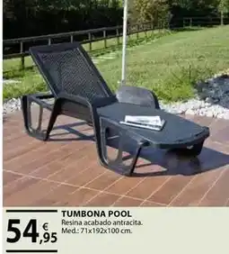 CMB Bricolage Tumbona pool oferta