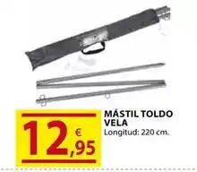 CMB Bricolage Mastil toldo vela oferta