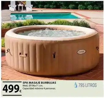 CMB Bricolage Intex - spa masaje burbujas oferta