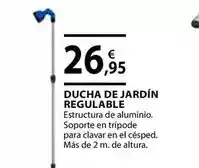 CMB Bricolage Ducha de jardín regulable oferta