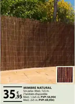 CMB Bricolage Mimbre natural oferta