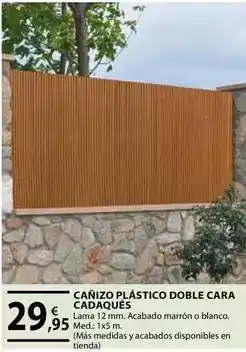 CMB Bricolage Canizo plástico doble cara cadaqués oferta