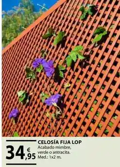 CMB Bricolage Celosía fija lop oferta