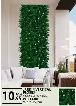 CMB Bricolage Jardín vertical flores oferta