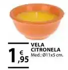 CMB Bricolage Vela citronela oferta