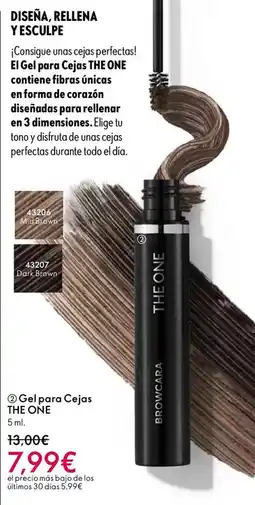 Oriflame One - diseña rellena y esculpe oferta