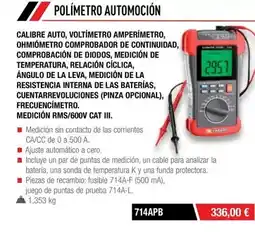 Ferri Polímetro automoción oferta