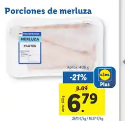 Lidl Porciones de merluza oferta