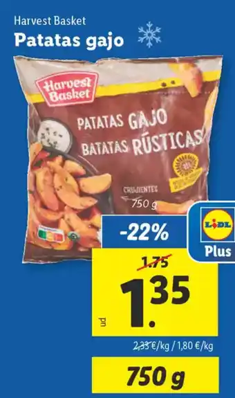 Lidl HARVEST BASKET Patatas gajo oferta