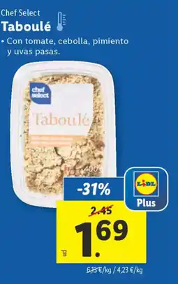 Lidl CHEF SELECT Taboulé oferta