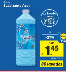 Lidl DOUSSEY Suavizante Azul oferta