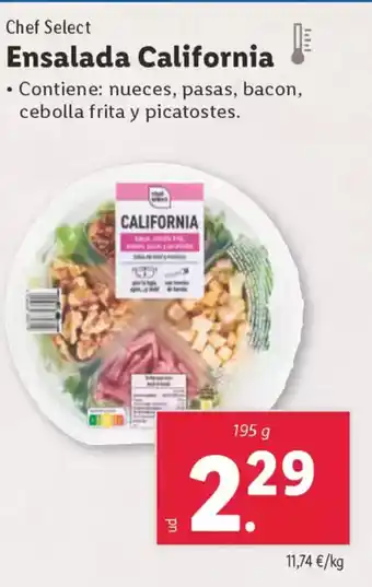 Lidl CHEF SELECT Ensalada California oferta