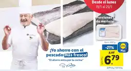 Lidl Porciones de merluza oferta