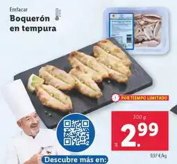 Lidl EMFACAR Boquerón en tempura oferta