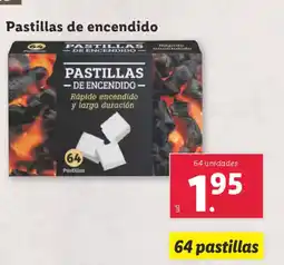 Lidl Pastillas de encendido oferta