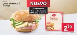 Lidl MILBONA Queso en lonchas cremoso oferta