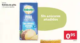 Lidl SOLVITA Bebida de piña oferta
