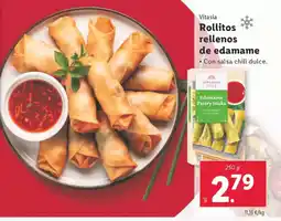Lidl VITASIA Rollitos rellenos de edamame oferta