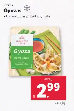 Lidl VITASIA Gyozas oferta