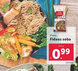 Lidl VITASIA Fideos soba oferta