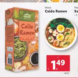 Lidl VITASIA Caldo Ramen oferta