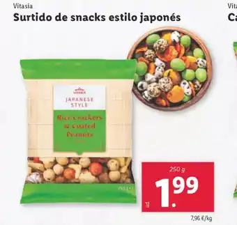 Lidl VITASIA Surtido de snacks estilo japonés oferta