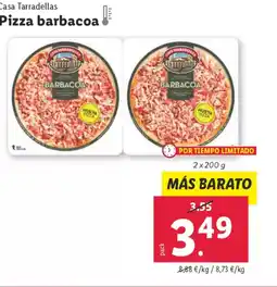 Lidl CASA TARRADELLAS Pizza barbacoa oferta
