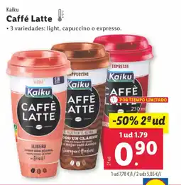 Lidl KAKIKU Caffé Latte oferta