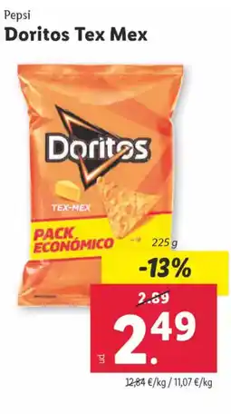 Lidl PEPSI Doritos Tex Mex oferta