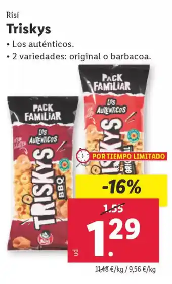Lidl RISI Triskys oferta
