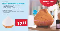 Lidl SILVERCREST Humificador difusor ultrasómico oferta