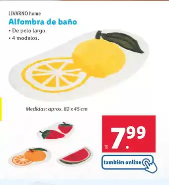 Lidl LIVARNO home Alfombra de baño oferta