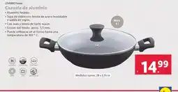 Lidl LIVARNO home Cazuela de aluminio oferta