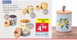 Lidl WENKO Bote de cerámica oferta