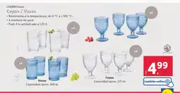Lidl LIVARNO home Copas / Vasos oferta