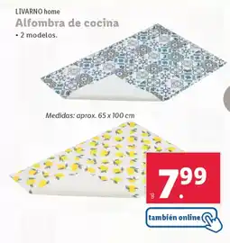Lidl LIVARNO home Alfombra de cocina oferta