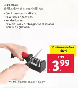 Lidl Afilador de cuchillos oferta