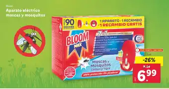 Lidl BLOOM Aparato eléctrico moscas y mosquitos oferta